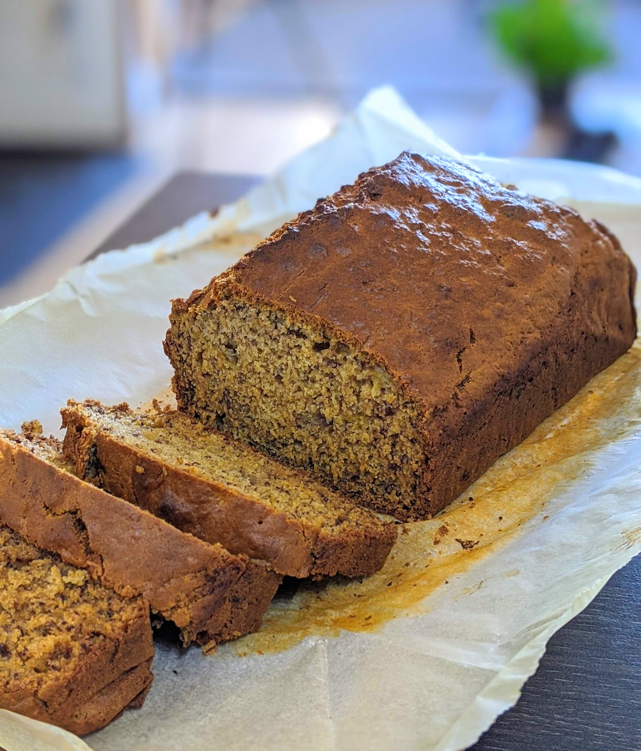 Low Calories Banana Bread | Rusty Food